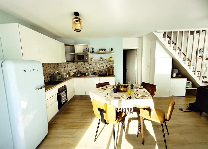 Elegant 4 Couchages Et Parking - 5mn De La Et Des Commerces * アルカション